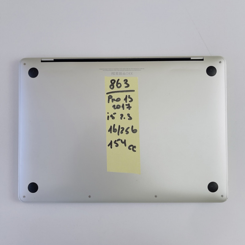 MacBook Pro 13 2017 Silver i5 2.3ghz 16/256